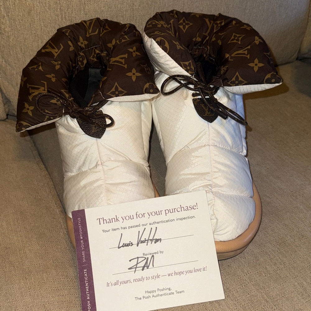 Louis Vuitton Puffer Boots SZ9